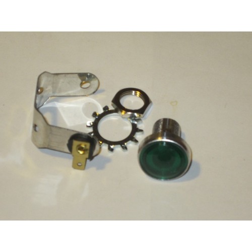 Spia luci verde manubrio - luci, vespa