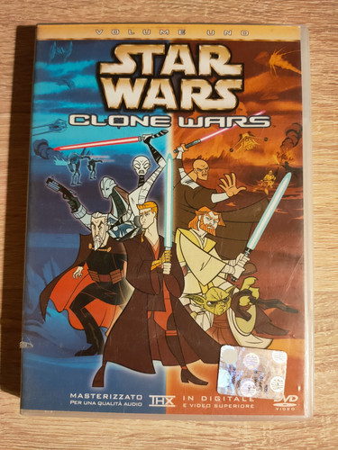 Dvd star wars clone - star,