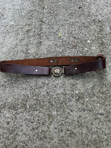 Cintura vintage pelle - in,