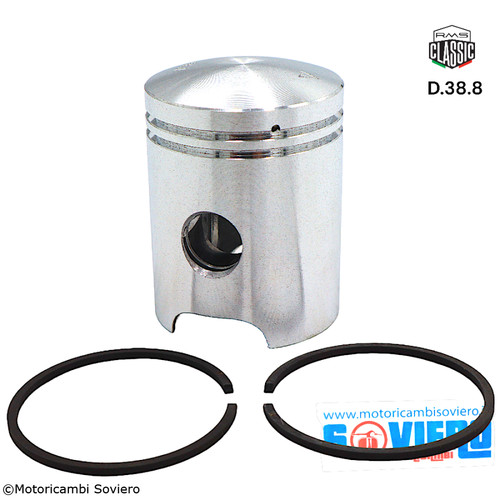 Pistone completo 8 50cc - pistone,