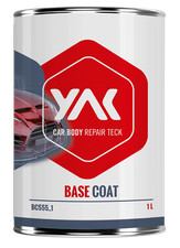 TINTA PRONTA YAK - VERNICE COLORE AUTO - BASE OPACA O ACRILICA 1 LT