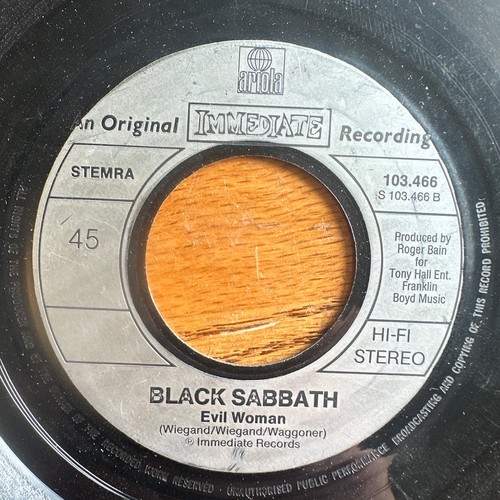 Black sabbath paranoid 7 - black, 7"