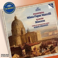 Audio Cd Giovanni Pierluigi Da Palestrina / Gregorio Allegri - Missa Papae Marce