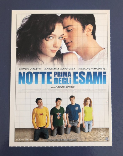 Cartolina ciak archivio notte - cartolina,