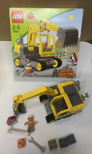 Lego duplo 4986 - duplo, escavatore