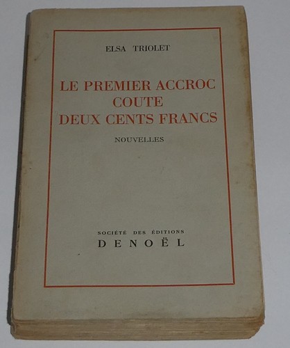 Elsa triolet goncourt - elsa,