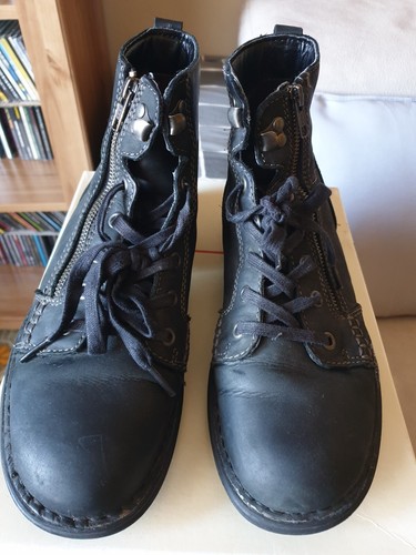 Boots punk style - black, size