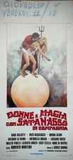 DONNE E MAGIA CON SATANASSO IN COMPAGNIA-Locandina originale-1973-