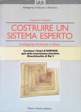 Raro Libro programmazione Costruire un Sistema Esperto IA in Basic 1986 Retro