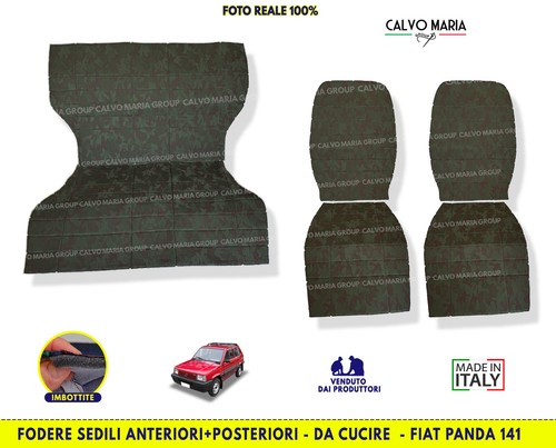 Fodere sedili fiat panda young - sedili,