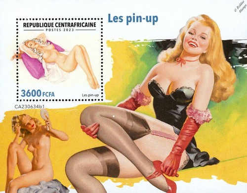 Pin girls nudo dipinti - pin-up,