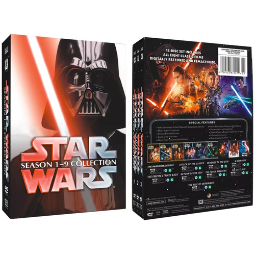 Star wars season 15 - wars, 15-disc