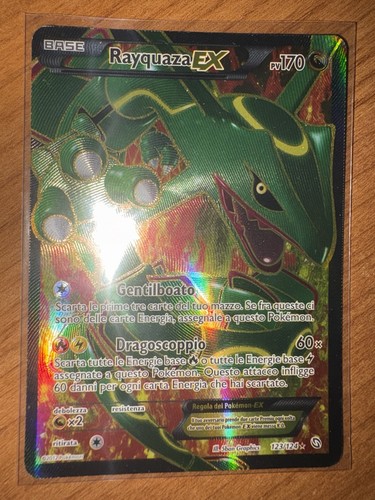 Rayquaza full art - rayquaza,