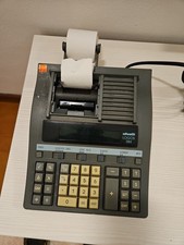 CALCOLATRICE OLIVETTI LOGOS 384-vintage Perfettamente Funzionante 