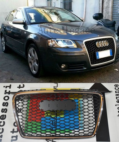 Griglia anteriore audi 8p - anteriore,