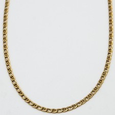 Collana classica in oro giallo