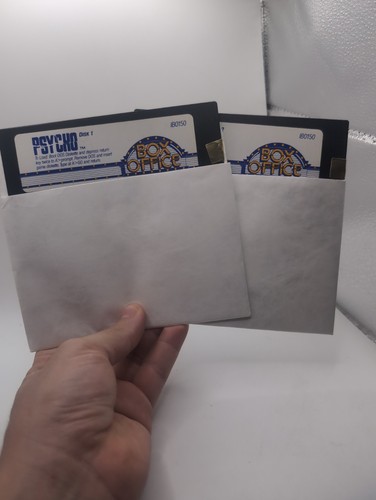 Floppy disk box office - disk, psycho