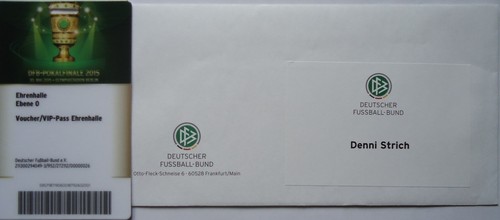 Voucher vip pass - finale, dfb