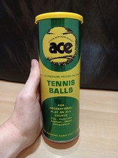 Palline tennis vintage ace - da,