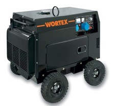 GENERATORE DI CORRENTE DIESEL HAILIN 9,6HP gruppo elettrogeno 4,5 kW WORTEX 230V