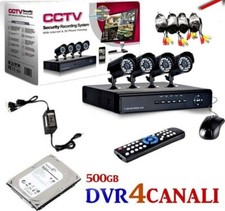 Kit Videosorveglianza 4