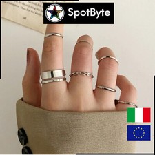 Set di 5 Anelli Donna