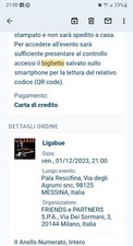 3 biglietti concerto ligabue