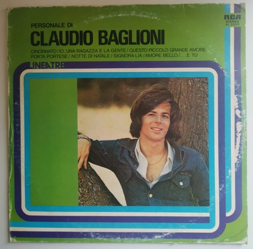 Claudio baglioni personale - claudio, "personale