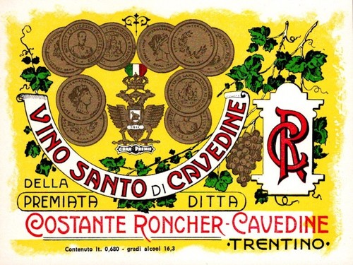 Vino santo cavedine della - vino,
