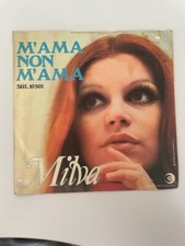 Disco Milva M'Ama non M'Ama / Cuando Sali de Cuba Vinile 45 Giri