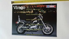 Yamaha XV 1000 SE Virago 1986 depliant ITALIANO originale moto 
