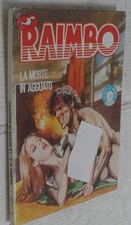 RAIMBO -anno 1 - N° 6 - originale edifumetto  del  1986- squalo usato