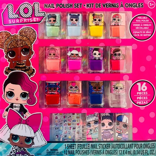 Set pezzi smalti lol - pezzi,