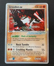 Pokemon Groudon Ex-93/101-Ex