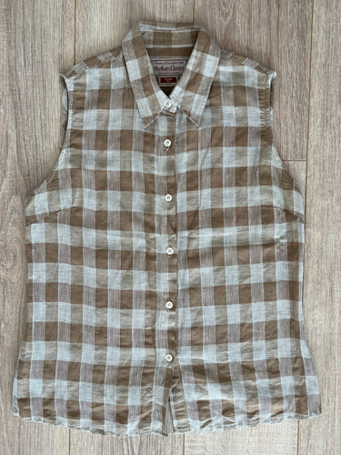 Camicia donna senza maniche