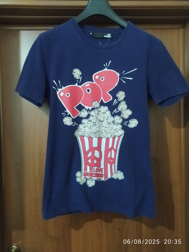 Shirt love moschino popcorn - t-shirt,