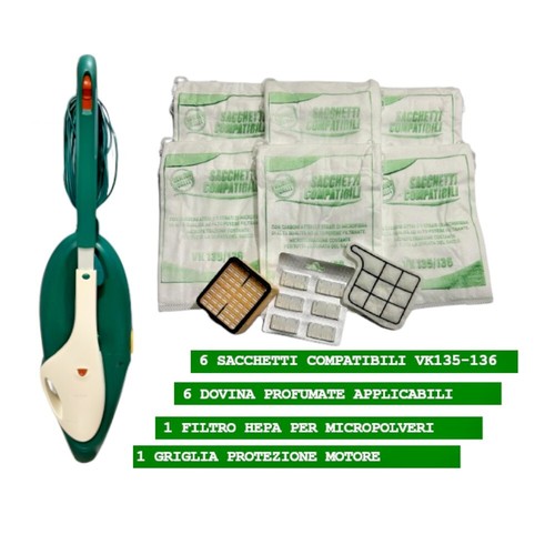 Sacchetti folletto vk135 - 6,
