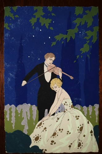Cartolina epoca illustratore - cartolina,