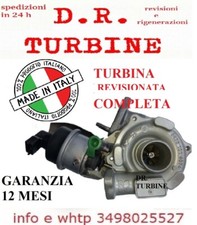 Turbo rigenerato Fiat TURBINAlfa Romeo Lancia Opel 1.3 M-jet 75 95cv 54359700027