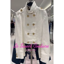 ZARA WOMAN SS26 GOLD BUTTON