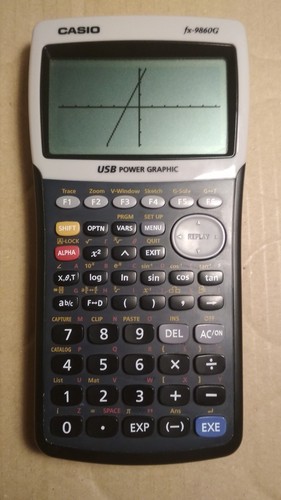 Casio 9860g calcolatrice - casio,