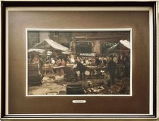 Arturo Bonanomi. Olio su tela 40x55cm con cornice.