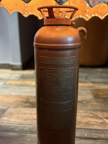 Lampada antica stella - , rossa