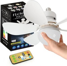 Ventilatore da soffitto con luce LED e telecomando