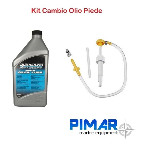 Kit cambio olio piede - olio, e