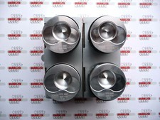 4X PISTONS WITH RINGS AUDI