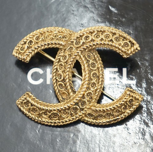 Chanel logo spilla - logo, vintage