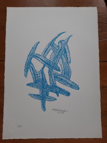 Mark tobey litografia - mark,