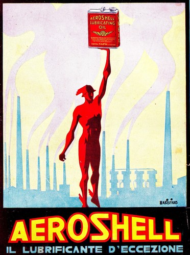 Pubblicita 1933 aero shell - pubblicita',