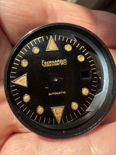 Eberhard scafograf dial - scafograf,